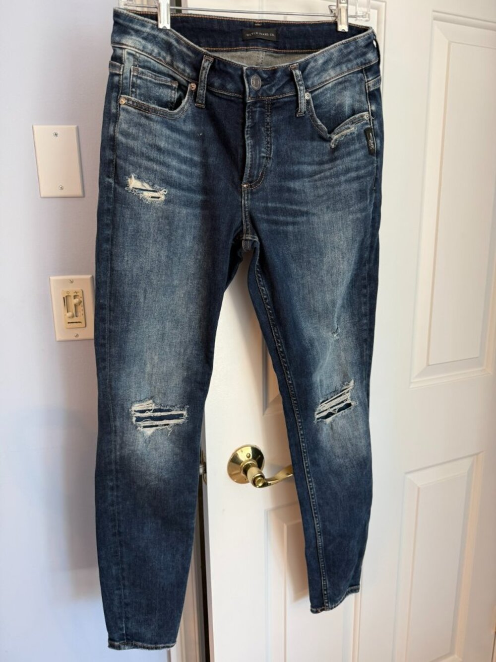 SILVER JEANS ELYSE SKINNY JEANS